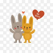 卡通兔子PNG下载-空若网 卡通兔子PNG下载-空若网