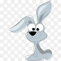 卡通兔子PNG下载-空若网 卡通兔子PNG下载-空若网