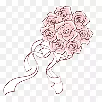 花束.手绘花束-空若网 花束.手绘花束-空若网