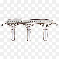 卡通手绘欧式风格栏杆-空若网 卡通手绘欧式风格栏杆-空若网