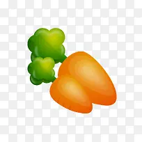 卡通胡萝卜素材-空若网 卡通胡萝卜素材-空若网