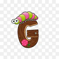 卡通可爱字母动物免抠素材-空若网 卡通可爱字母动物免抠素材-空若网