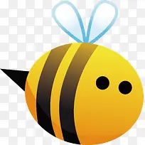 卡通手绘小蜜蜂插画-空若网 卡通手绘小蜜蜂插画-空若网