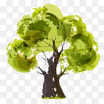 手绘小树-空若网 手绘小树-空若网