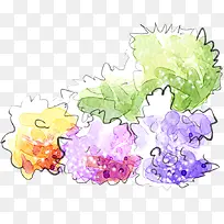 卡通可爱手绘草丛-空若网 卡通可爱手绘草丛-空若网