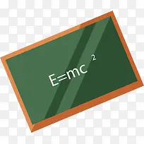 卡通扁平化绿色黑板-空若网 卡通扁平化绿色黑板-空若网