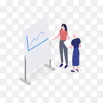 卡通人物与数据矢量图-空若网 卡通人物与数据矢量图-空若网