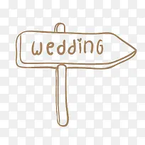 手绘指示牌-空若网 手绘指示牌-空若网