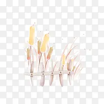 秋天栅栏卡通矢量素材-空若网 秋天栅栏卡通矢量素材-空若网