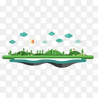 扁平化景观-空若网 扁平化景观-空若网