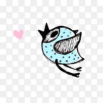 水彩小鸟-空若网 水彩小鸟-空若网