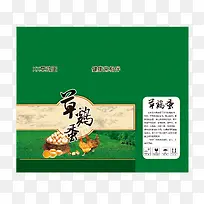 绿色草鸡蛋铁盒包装设计素材-空若网 绿色草鸡蛋铁盒包装设计素材-空若网