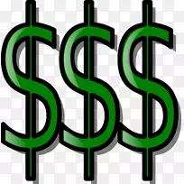 货币符号美元签名加拿大美元剪贴画美元符号-空若网 货币符号美元签名加拿大美元剪贴画美元符号-空若网