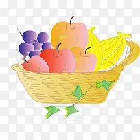 一篮子卡通水果-空若网 一篮子卡通水果-空若网