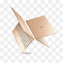 金色轻薄笔记本摄影-空若网 金色轻薄笔记本摄影-空若网