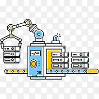 卡通手绘卡通机器-空若网 卡通手绘卡通机器-空若网