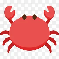 可爱小螃蟹动物设计-空若网 可爱小螃蟹动物设计-空若网