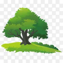 矢量手绘树木素材-空若网 矢量手绘树木素材-空若网