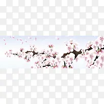 春季桃花背景-空若网 春季桃花背景-空若网