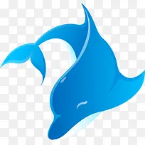 海底效果摄影海报手绘鲸鱼-空若网 海底效果摄影海报手绘鲸鱼-空若网