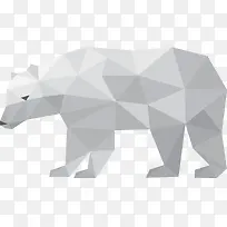 白色纯白色北极熊晶体-空若网 白色纯白色北极熊晶体-空若网