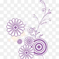 紫色花纹-空若网 紫色花纹-空若网