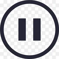 暂停按钮-空若网 暂停按钮-空若网