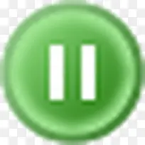��ͣ��ť icon-������