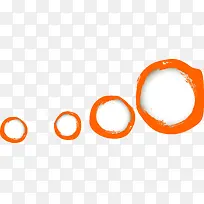 矢量手绘橙色标签-空若网 矢量手绘橙色标签-空若网