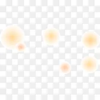 橙色圆点漂浮-空若网 橙色圆点漂浮-空若网