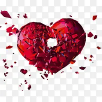 卡通立体爱心节日装饰-空若网 卡通立体爱心节日装饰-空若网