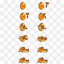 砸金蛋动画特效-空若网 砸金蛋动画特效-空若网