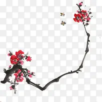 红色梅花-空若网 红色梅花-空若网