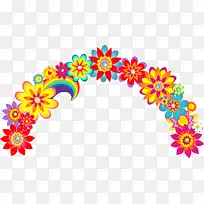 梦幻多彩花环-空若网 梦幻多彩花环-空若网