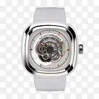 白色恋人工业元素自动机械女表-空若网 白色恋人工业元素自动机械女表-空若网