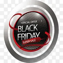 金属质感黑五促销标签-空若网 金属质感黑五促销标签-空若网