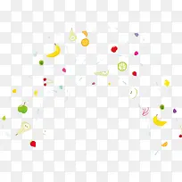 多彩水果线条-空若网 多彩水果线条-空若网