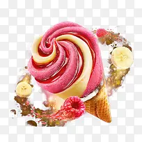 多彩冰淇淋水果-空若网 多彩冰淇淋水果-空若网