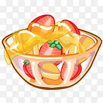 多彩美味水果沙拉-空若网 多彩美味水果沙拉-空若网