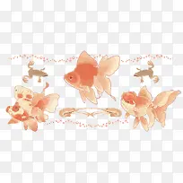 矢量金鱼-空若网 矢量金鱼-空若网