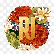 矢量金鱼-空若网 矢量金鱼-空若网