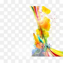 水彩炫彩墨迹-空若网 水彩炫彩墨迹-空若网