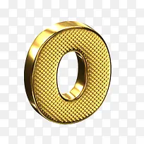 金色金属质感艺术字体数字0-空若网 金色金属质感艺术字体数字0-空若网