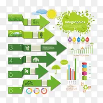 矢量绿色环保ppt素材-空若网 矢量绿色环保ppt素材-空若网