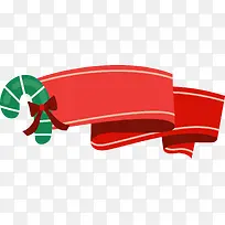 圣诞节快乐丝带标题框-空若网 圣诞节快乐丝带标题框-空若网