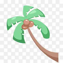 创意合成手绘椰子树-空若网 创意合成手绘椰子树-空若网