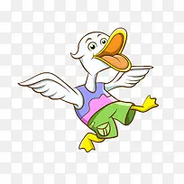 卡通鸭子PNG下载-空若网 卡通鸭子PNG下载-空若网