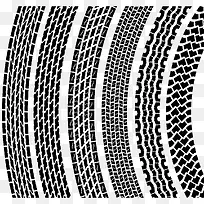 车轮印车胎印车胎纹水墨纹-空若网 车轮印车胎印车胎纹水墨纹-空若网