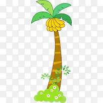 卡通香蕉树-空若网 卡通香蕉树-空若网