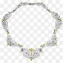 彩带宝石项链-空若网 彩带宝石项链-空若网